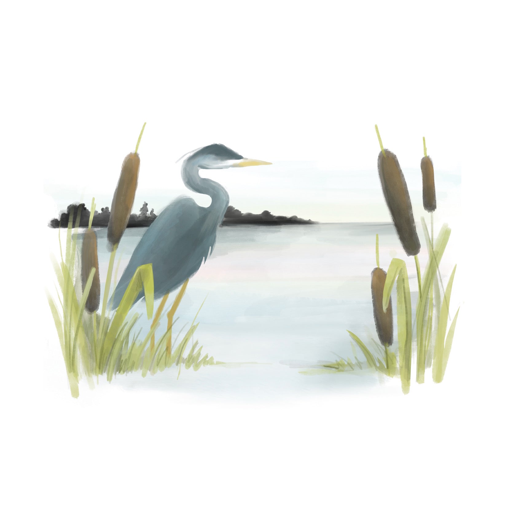 great blue heron, eastern shore candle co, eastern shore maryland, driftwood scent, love the eastern shore, salt air scent, sea salt scent, eastern shore virginia, chesapeake bay,