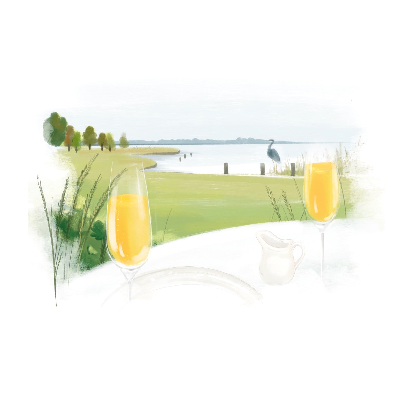 Brunch at Perry Inn Cabin, Eastern Shore scent inspiration, saint michaels motive, scented candle inspiration, scenery and smells of the eastern shore