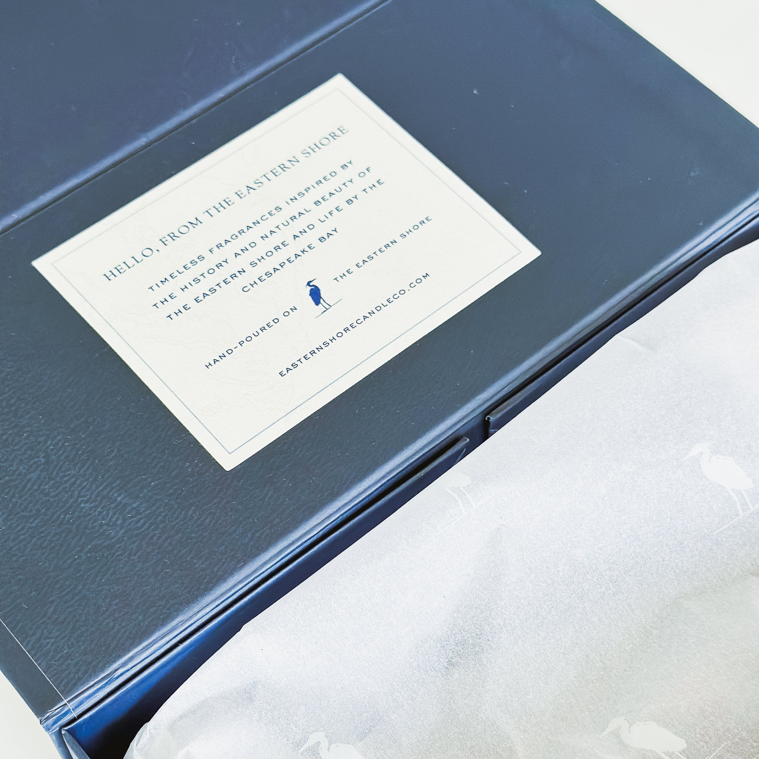 The Heron Gift Set in Nautical Navy