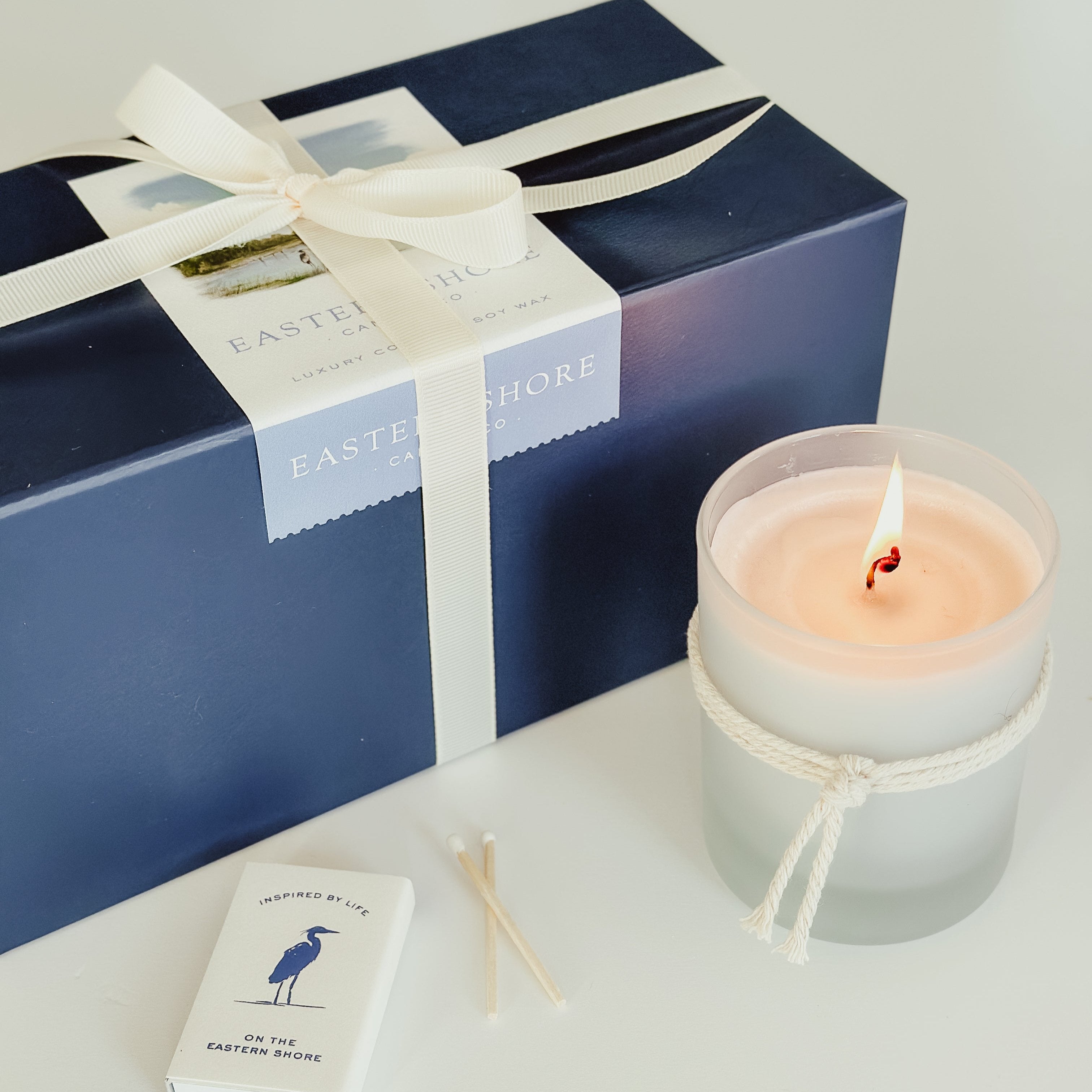 The Heron Gift Set in Nautical Navy