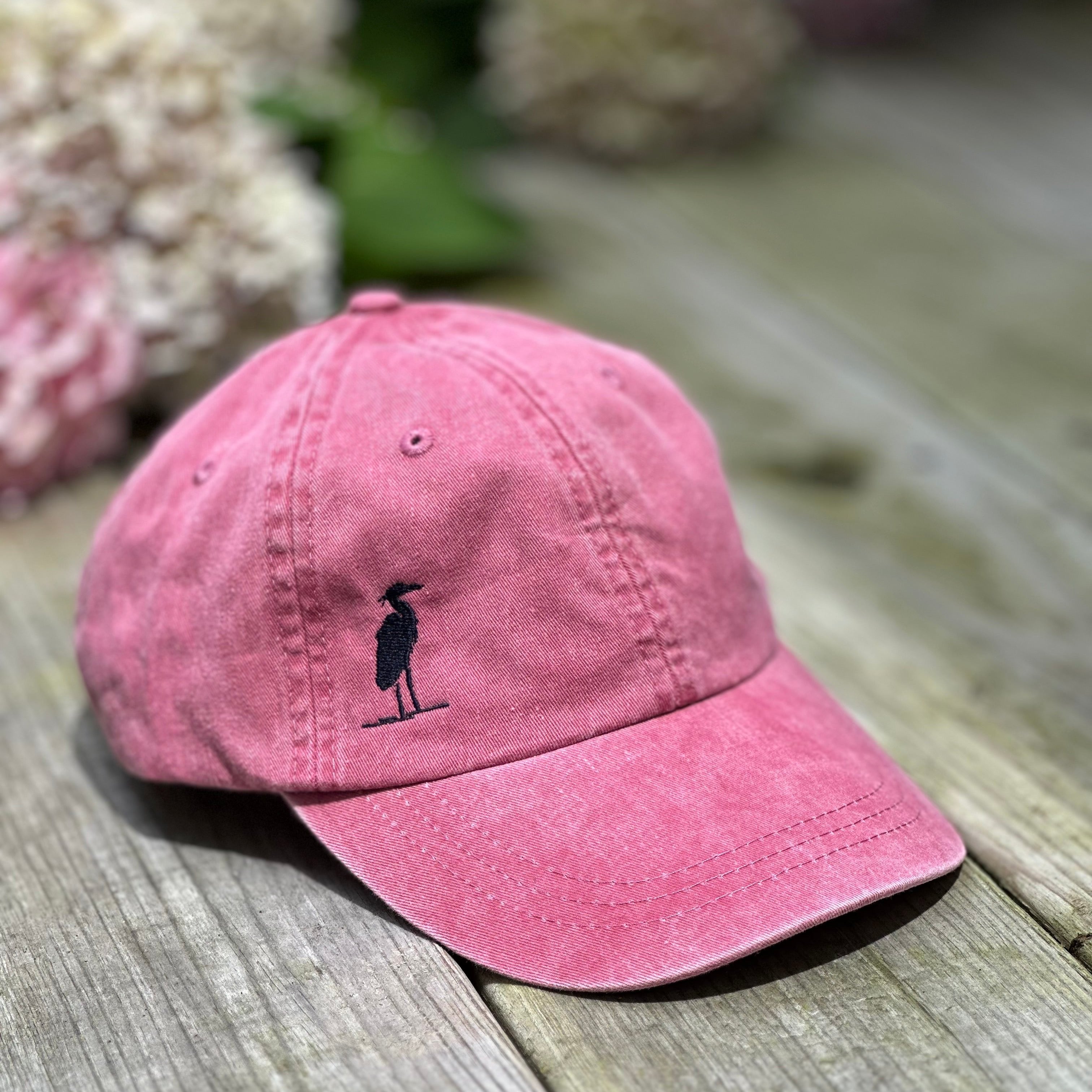 eastern shore co, heron cap, heron baseball cap, nantucket red cap, nantucket red baseball cap, nantucket red dad cap, dad cape, eastern shore hat, eastern shore ball cap, eastern shore dad cap, eastern shore trucker hat