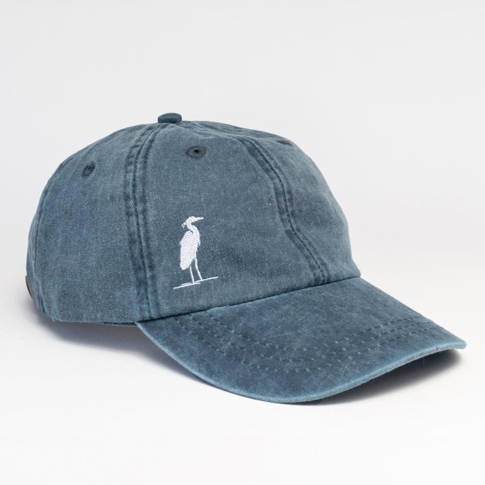 Gray Blue Heron Hat