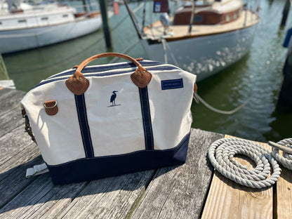 New! The Weekender Bag from Our Heron Collection