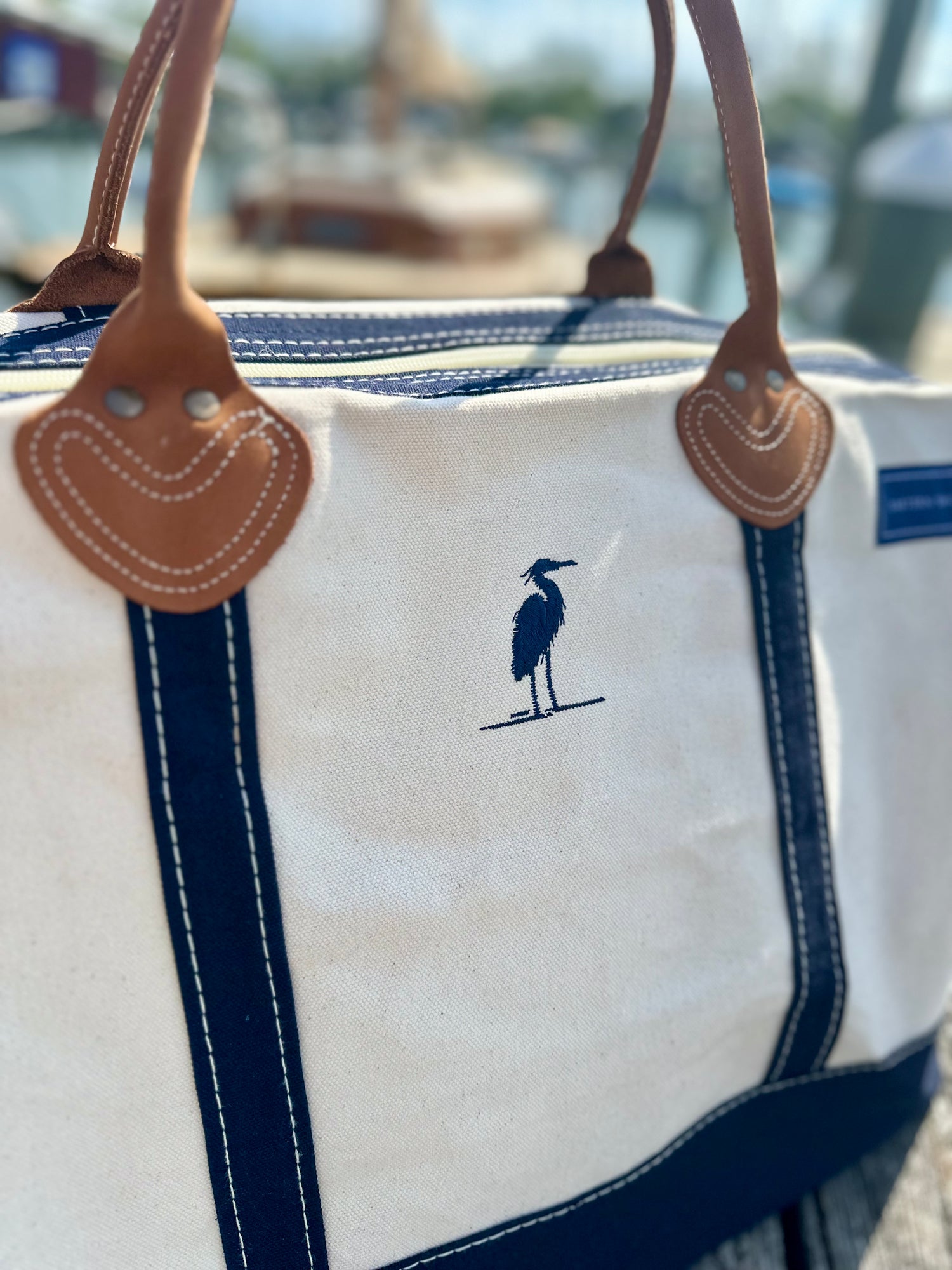 New! The Weekender Bag from Our Heron Collection