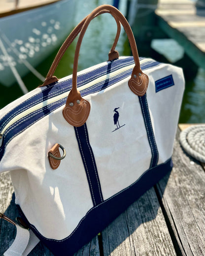 New! The Weekender Bag from Our Heron Collection
