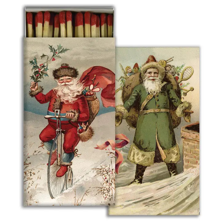 Santa Clause Matches - 4&quot; long.