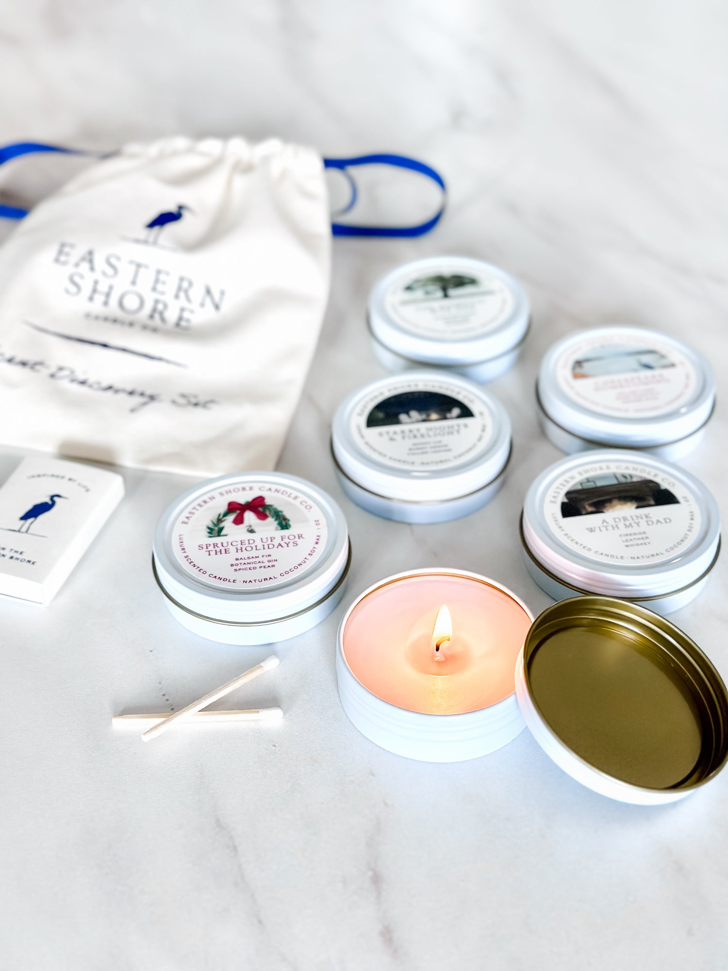 New! Seasonal Fragrance Tin Discovery Set